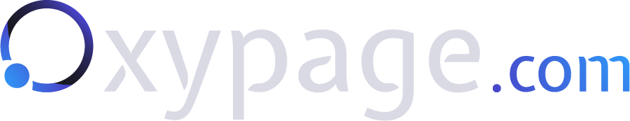Imagotipo Oxypage en versión clara